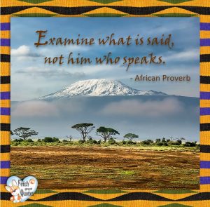 57 African Proverbs – Fetch Great Quotes