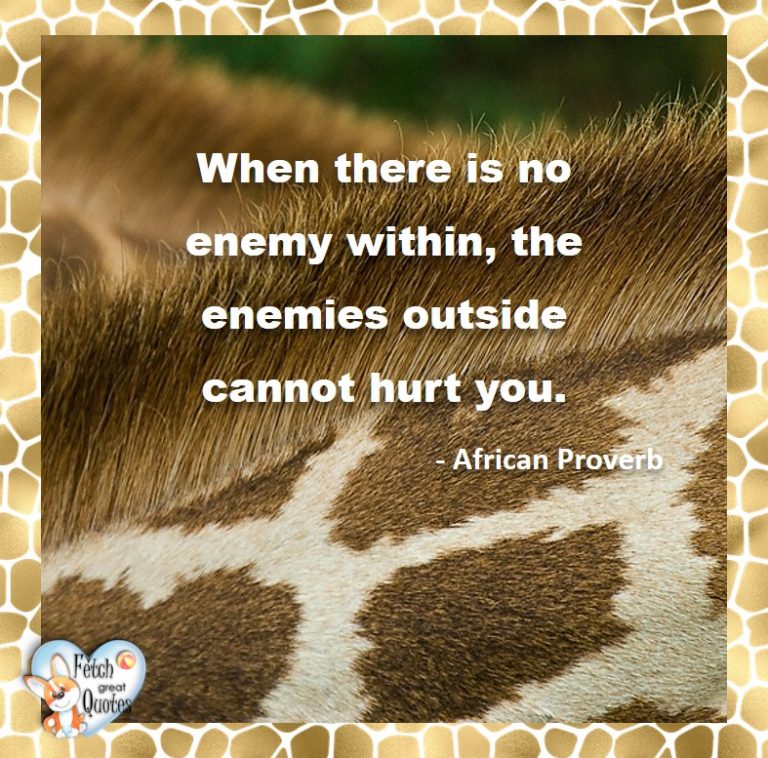 57 African Proverbs – Fetch Great Quotes